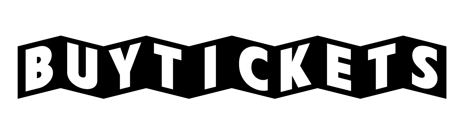 Cinerama style, black-and-white text: "BUY TICKETS"
